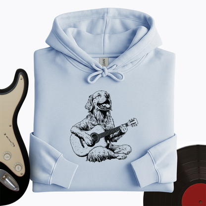 Golden Retriever Guitar Hoodie