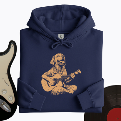 Golden Retriever Guitar Hoodie