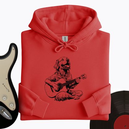 Golden Retriever Guitar Hoodie