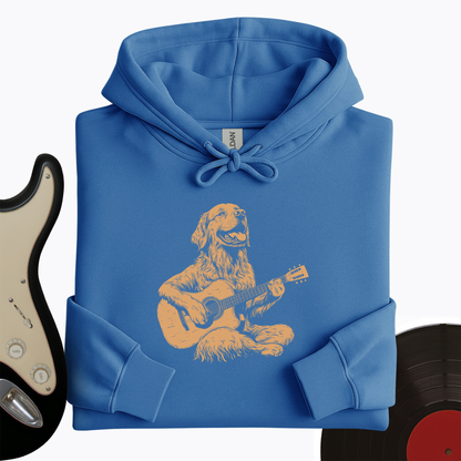 Golden Retriever Guitar Hoodie
