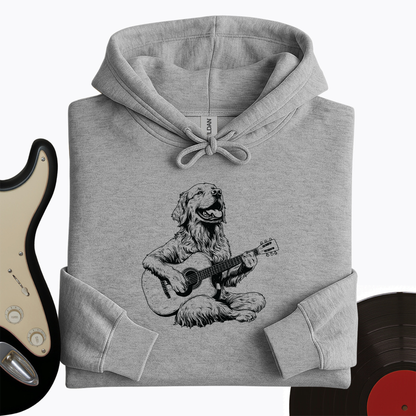 Golden Retriever Guitar Hoodie