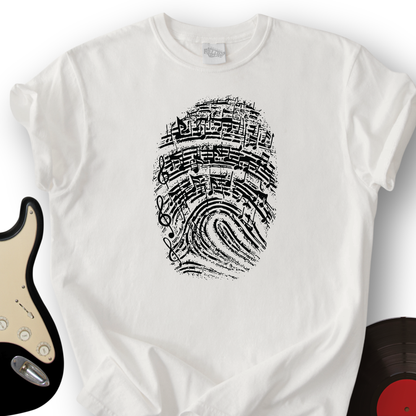 Thumb Music Notes T-Shirt