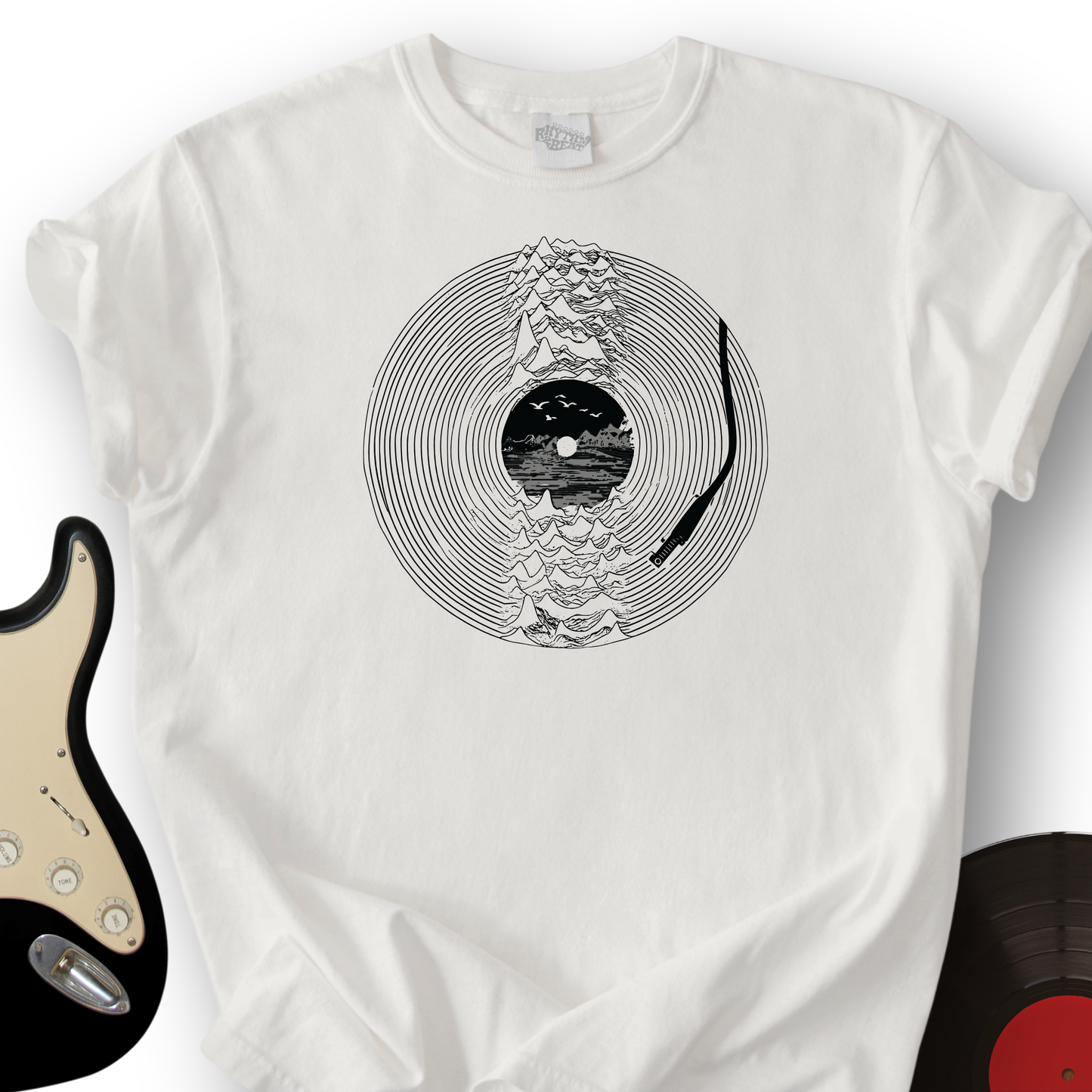 Vinyl Soundwaves T-Shirt