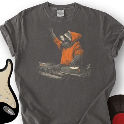 Raccoon Turntables T-Shirt