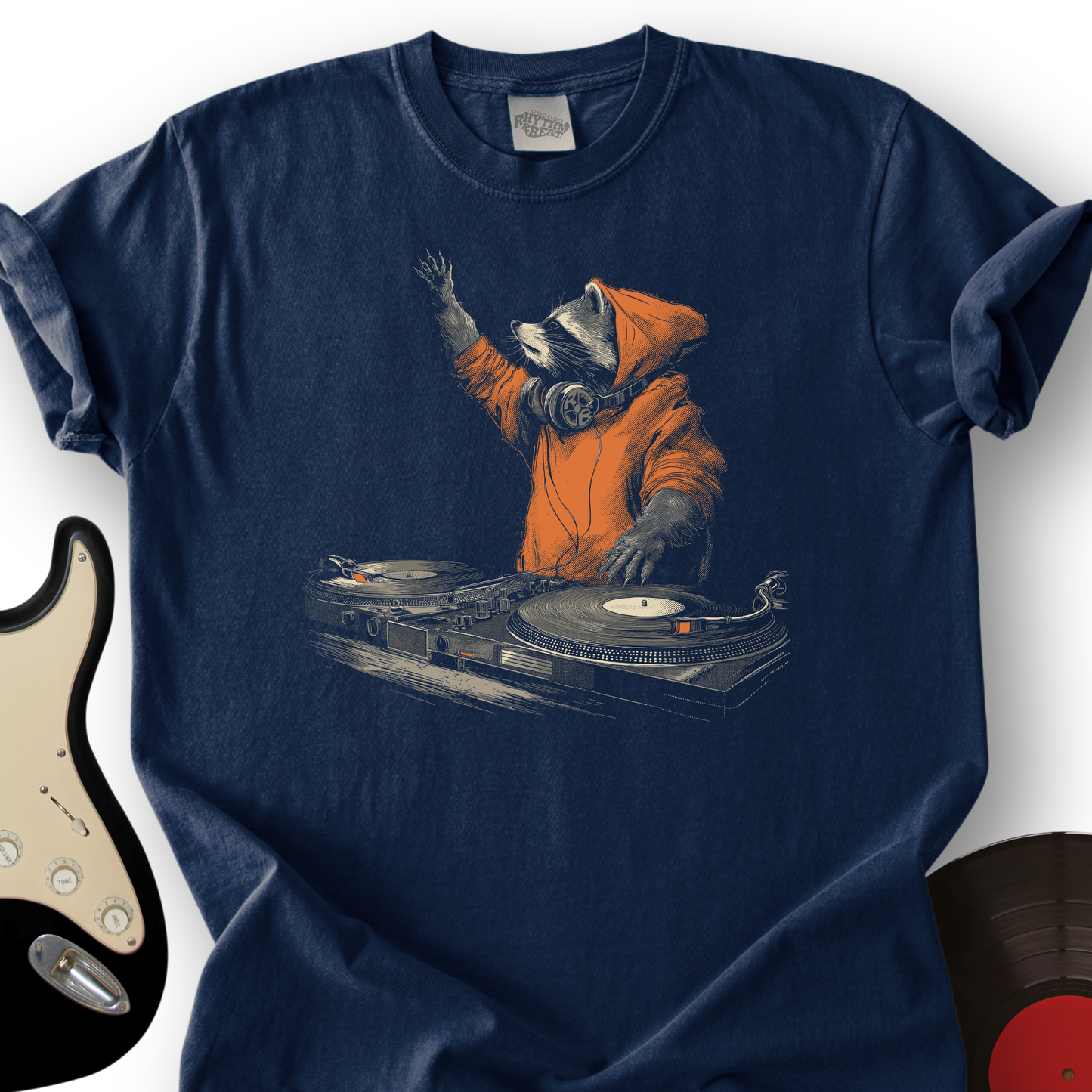 Raccoon Turntables T-Shirt