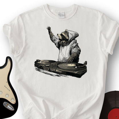 Raccoon Turntables T-Shirt