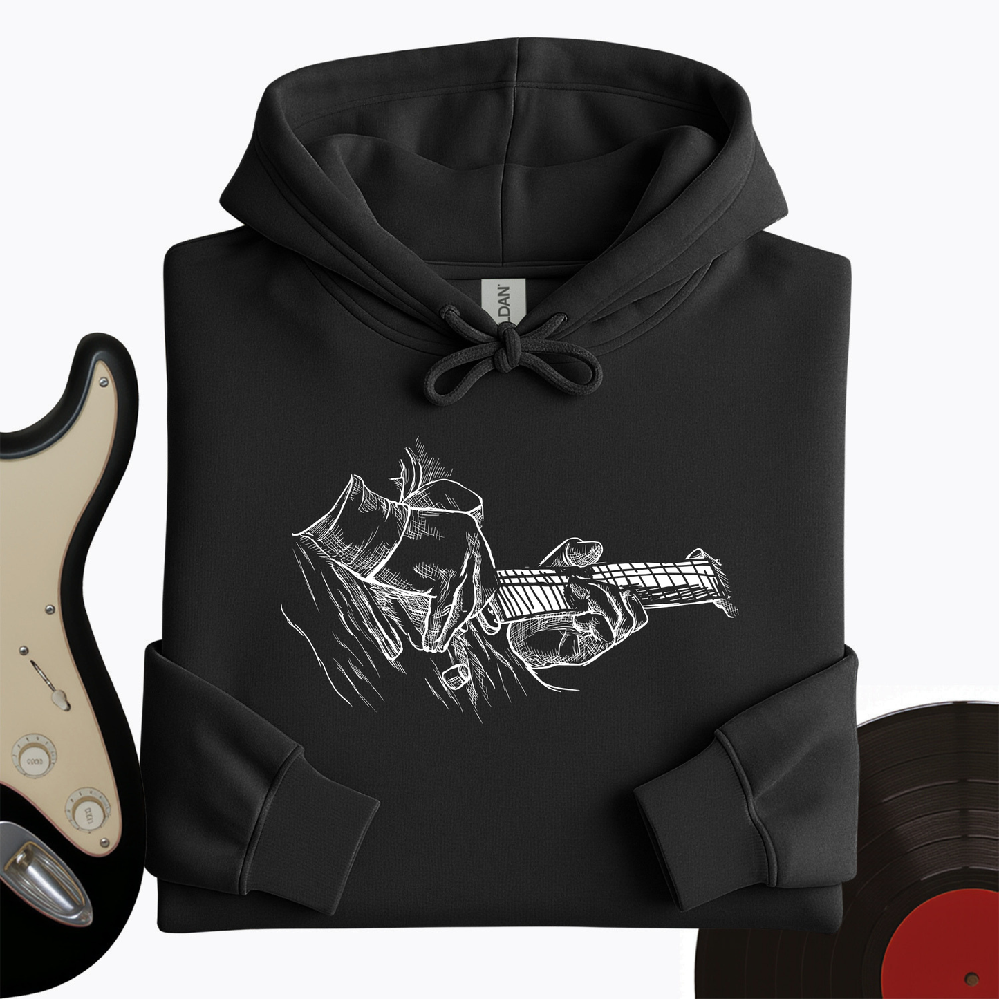 Bass Sketch Hoodie