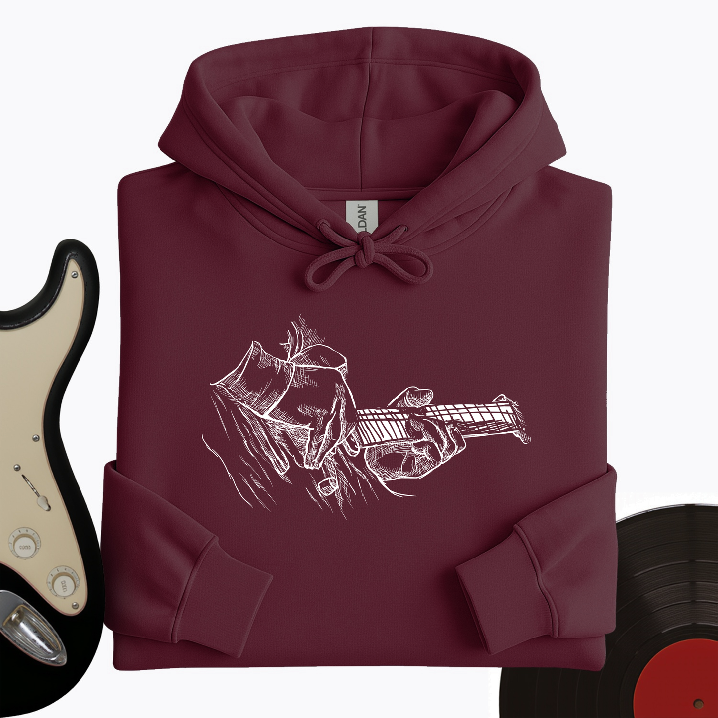 Bass Sketch Hoodie