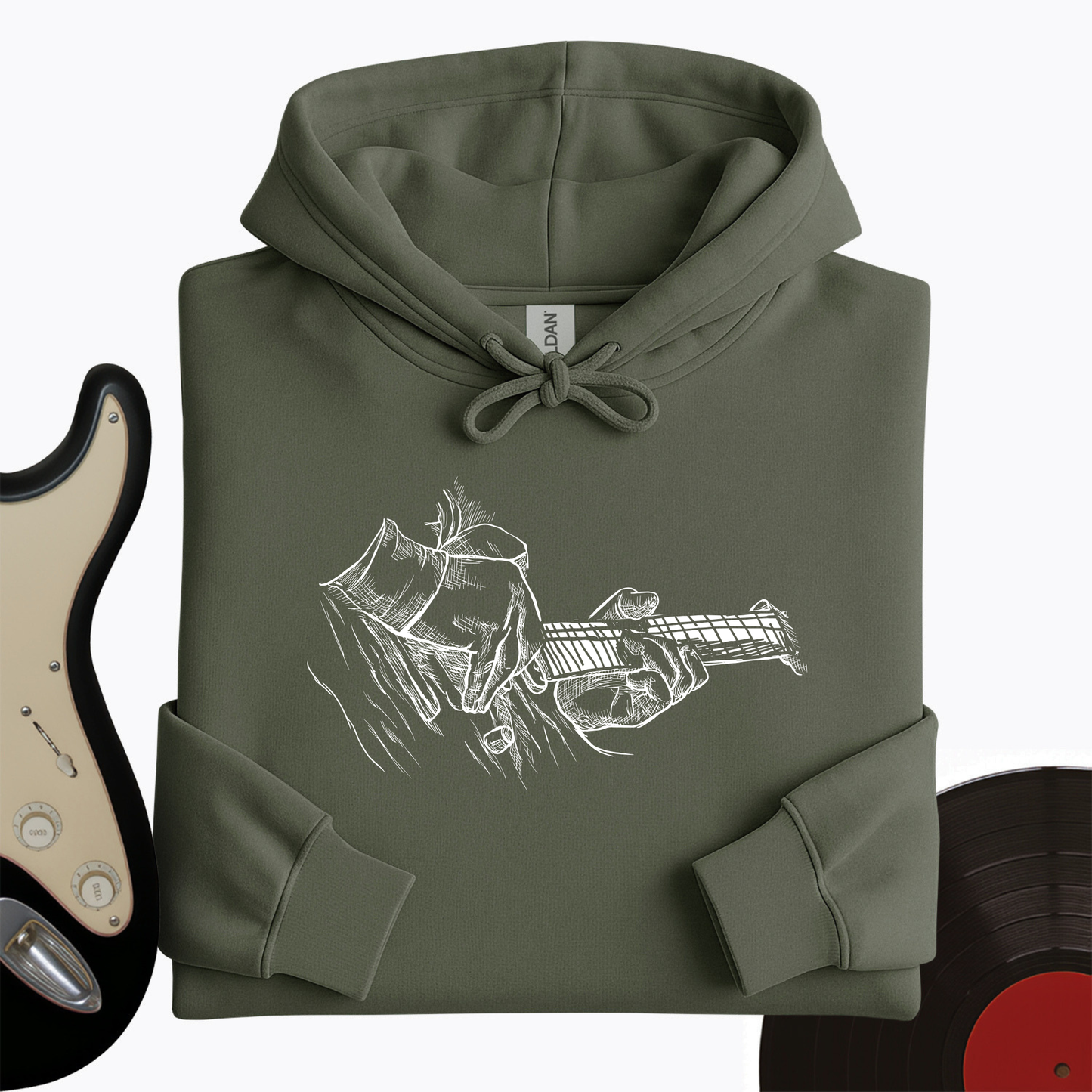 Bass Sketch Hoodie