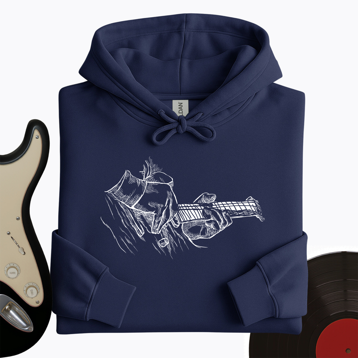 Bass Sketch Hoodie