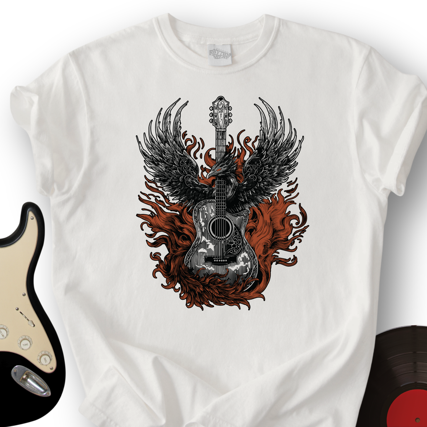 Phoenix Guitar T-Shirt