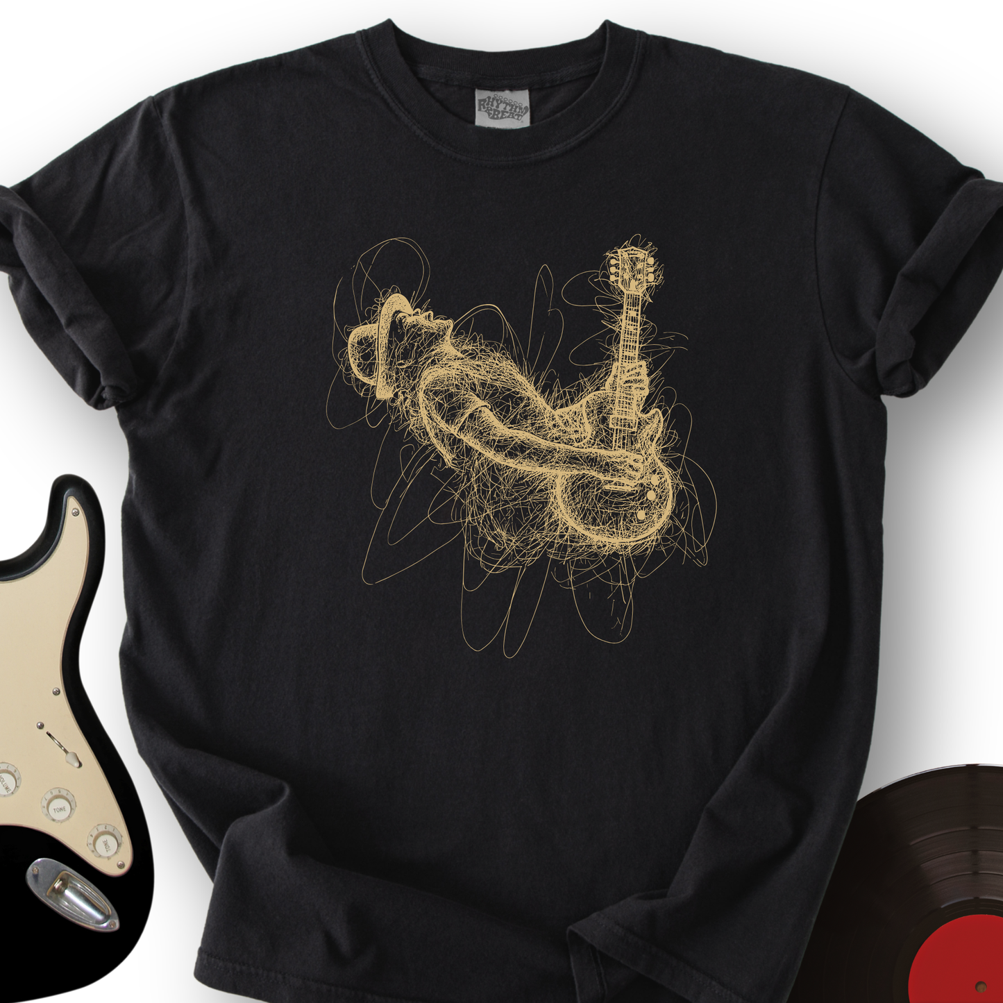 Shredded Lines T-Shirt