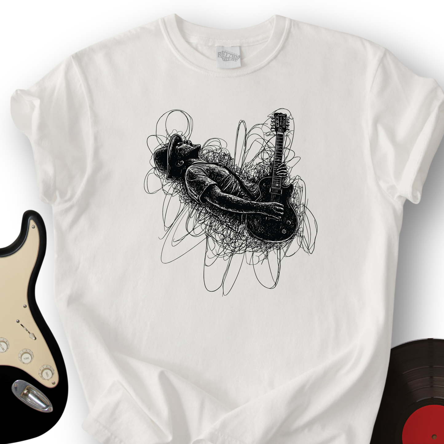 Shredded Lines T-Shirt