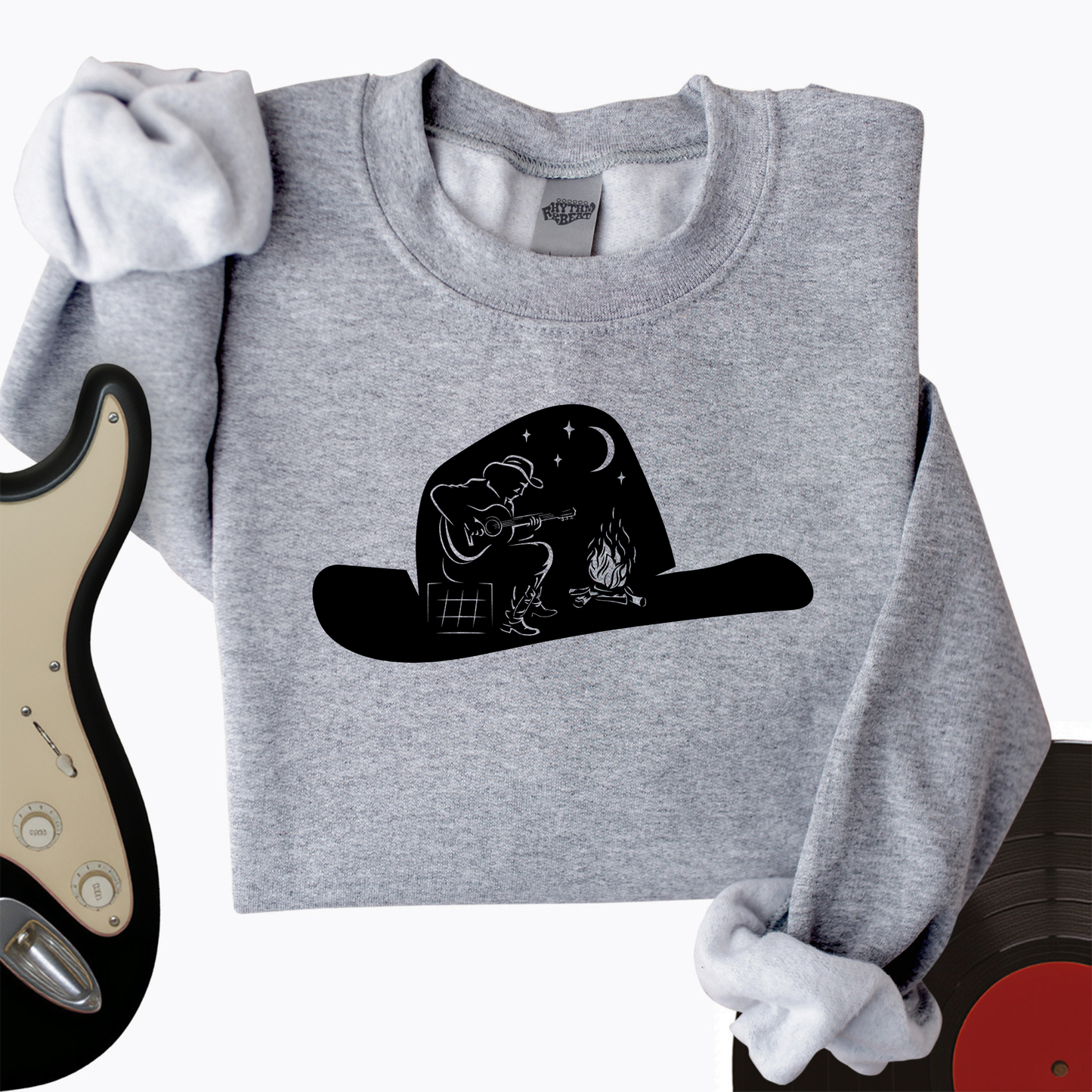 Cowboy Hat Crewneck