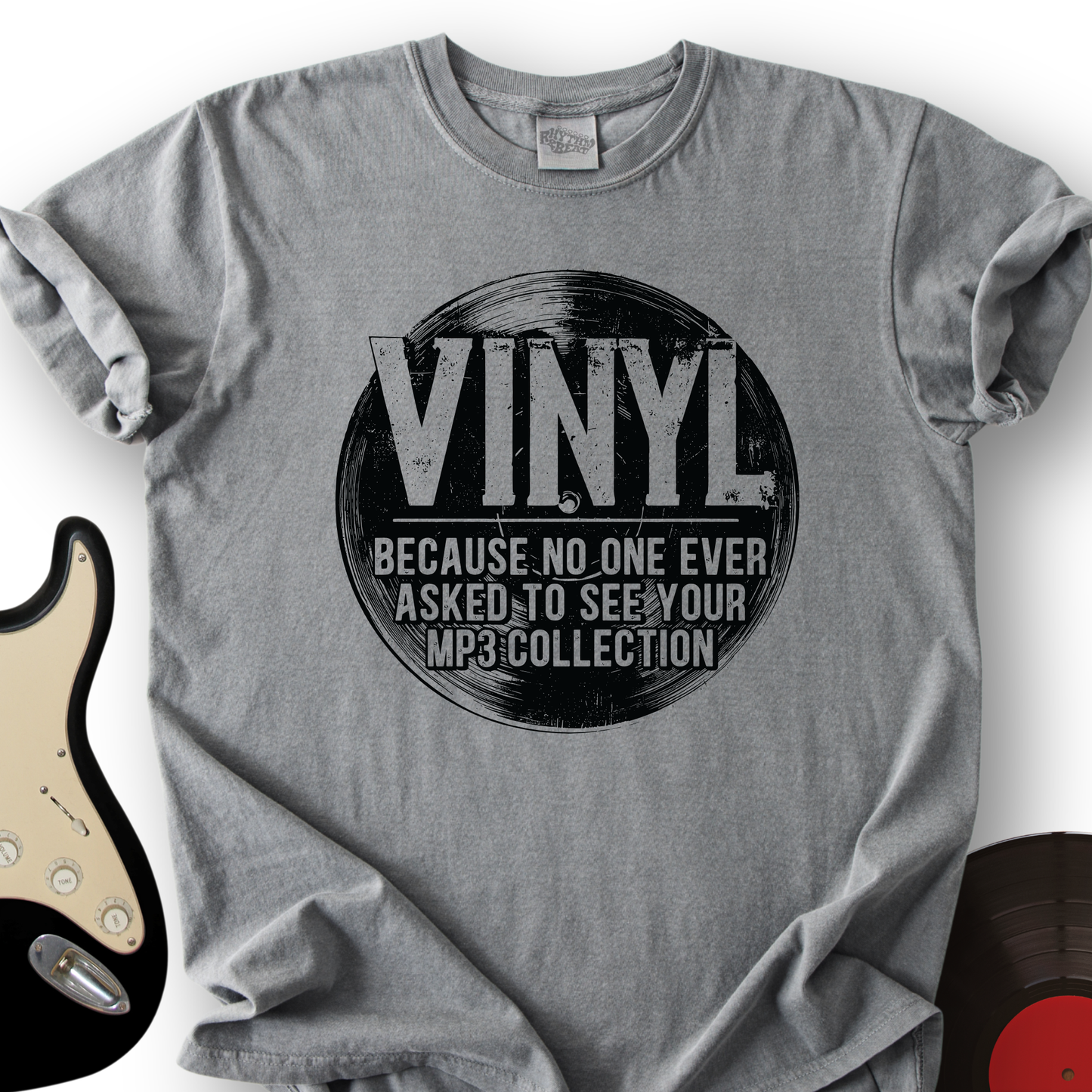 Vinyl Not MP3 T-Shirt