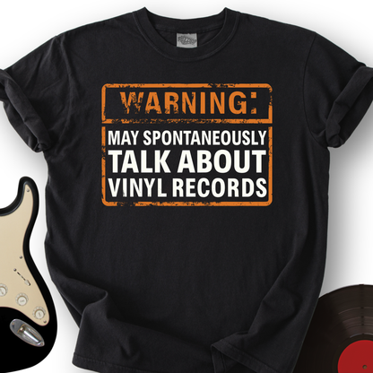 Talk Vinyl Alert T-Shirt