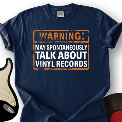 Talk Vinyl Alert T-Shirt