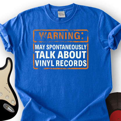 Talk Vinyl Alert T-Shirt