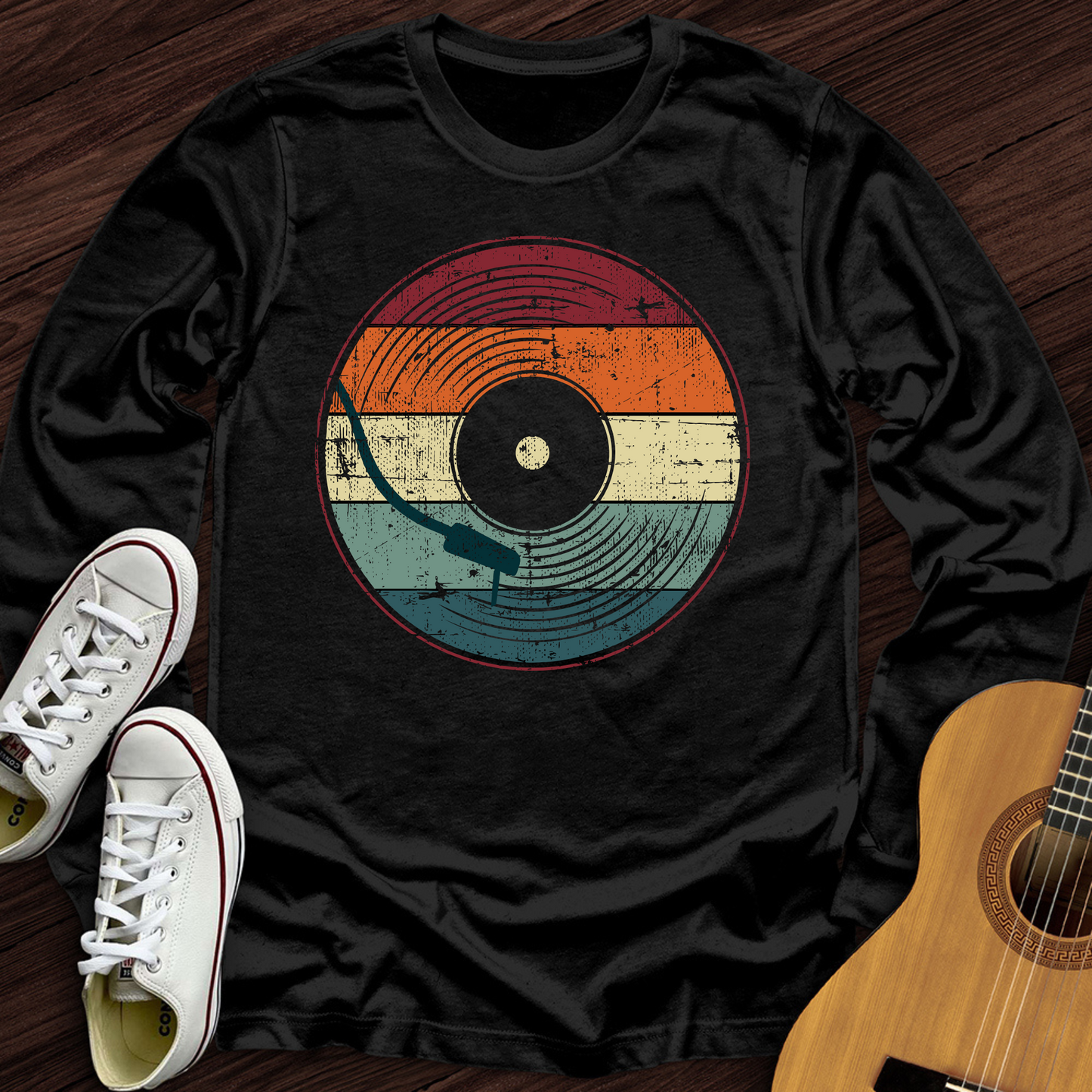 Retro Record Long Sleeve