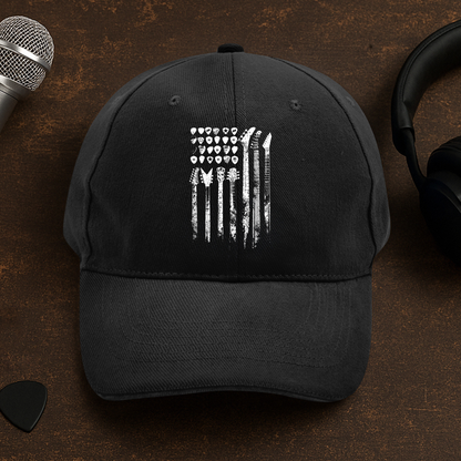 Guitar Flag Cap