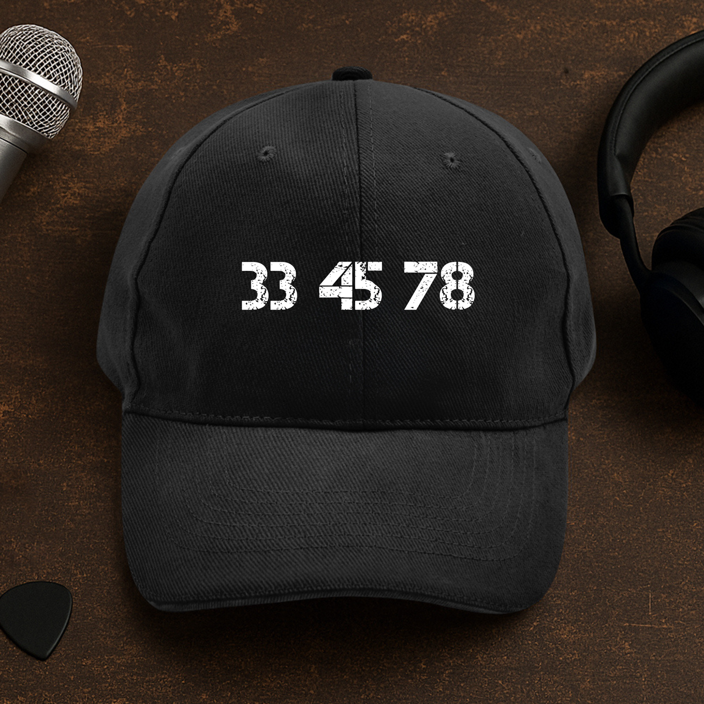 33-45-78 RPM Turntable Cap