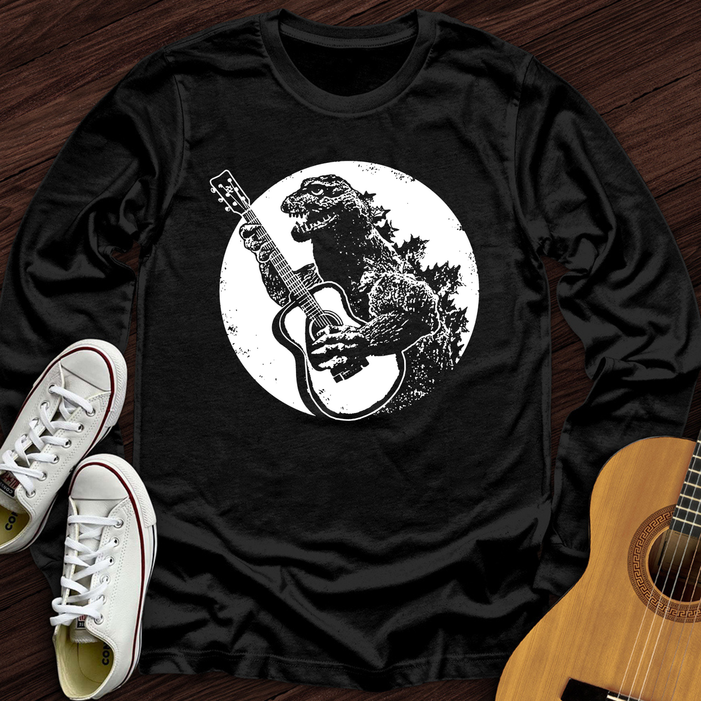 Dinosaur Guitar Long Sleeve