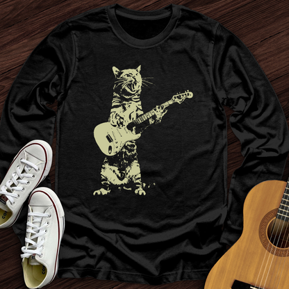 Cat Guitar Long Sleeve