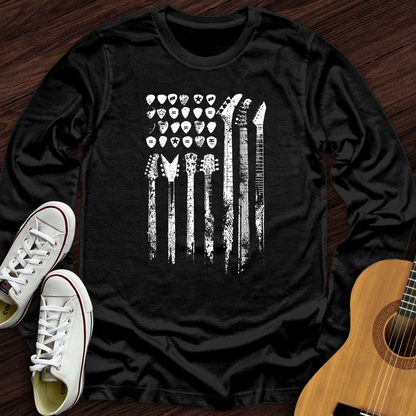Guitar Flag Long Sleeve