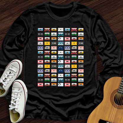 Rainbow Cassette Long Sleeve