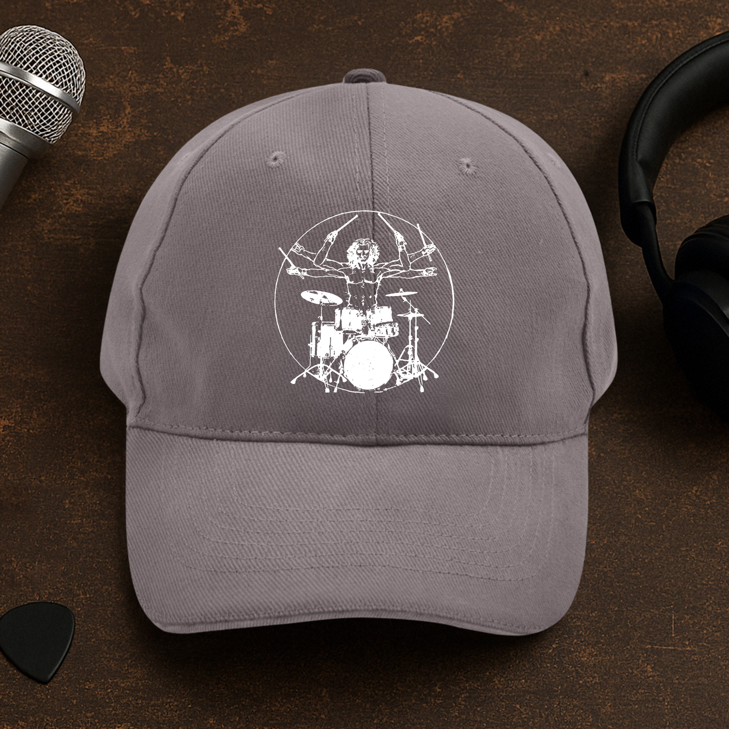 Vitruvian Drummer Cap