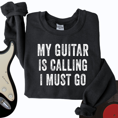 My Guitar Is Calling Crewneck