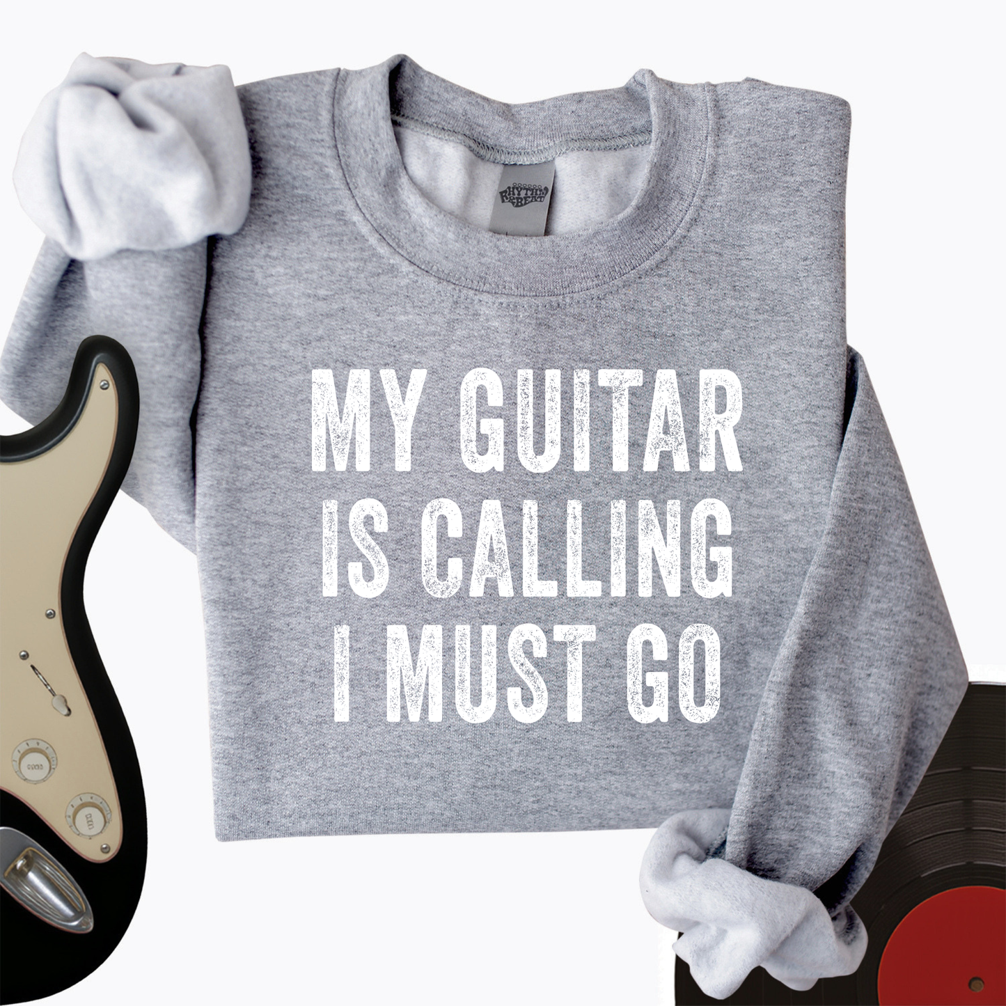 My Guitar Is Calling Crewneck