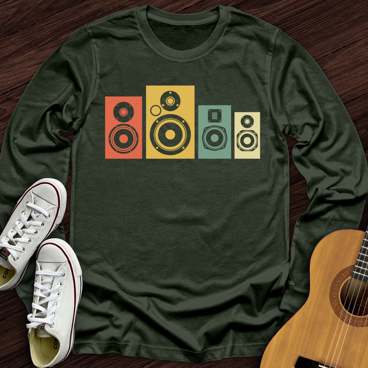 Rainbow Speakers Long Sleeve