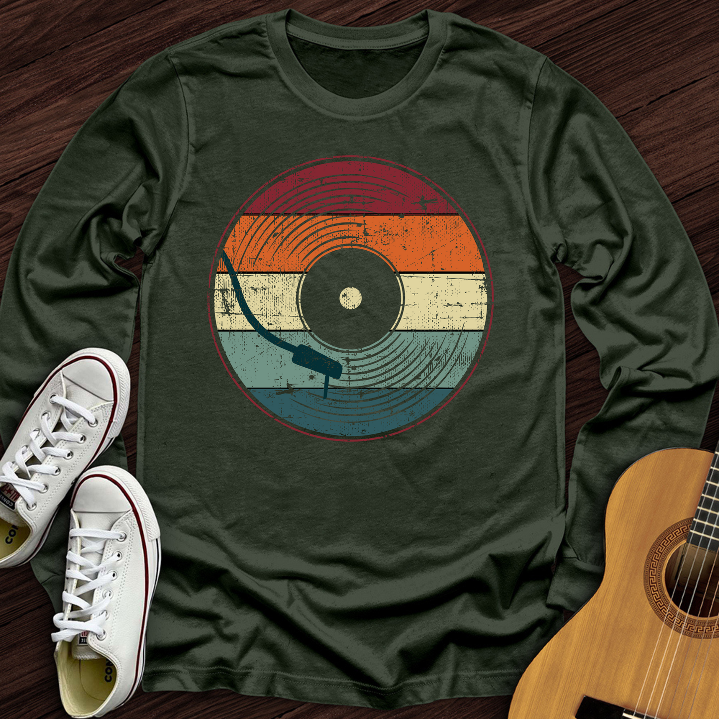 Retro Record Long Sleeve