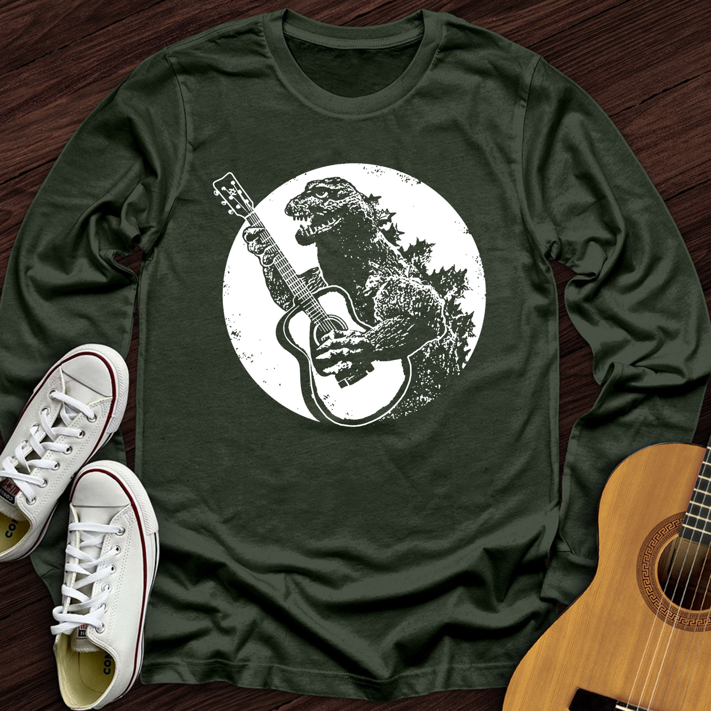 Dinosaur Guitar Long Sleeve