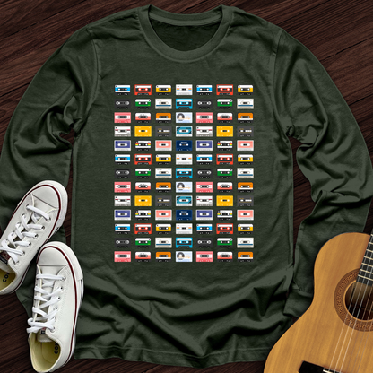 Rainbow Cassette Long Sleeve