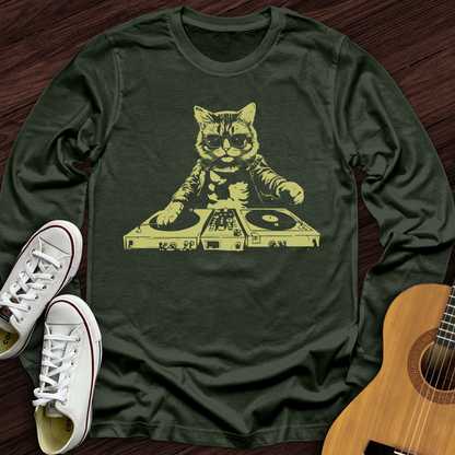 Cat DJ Long Sleeve