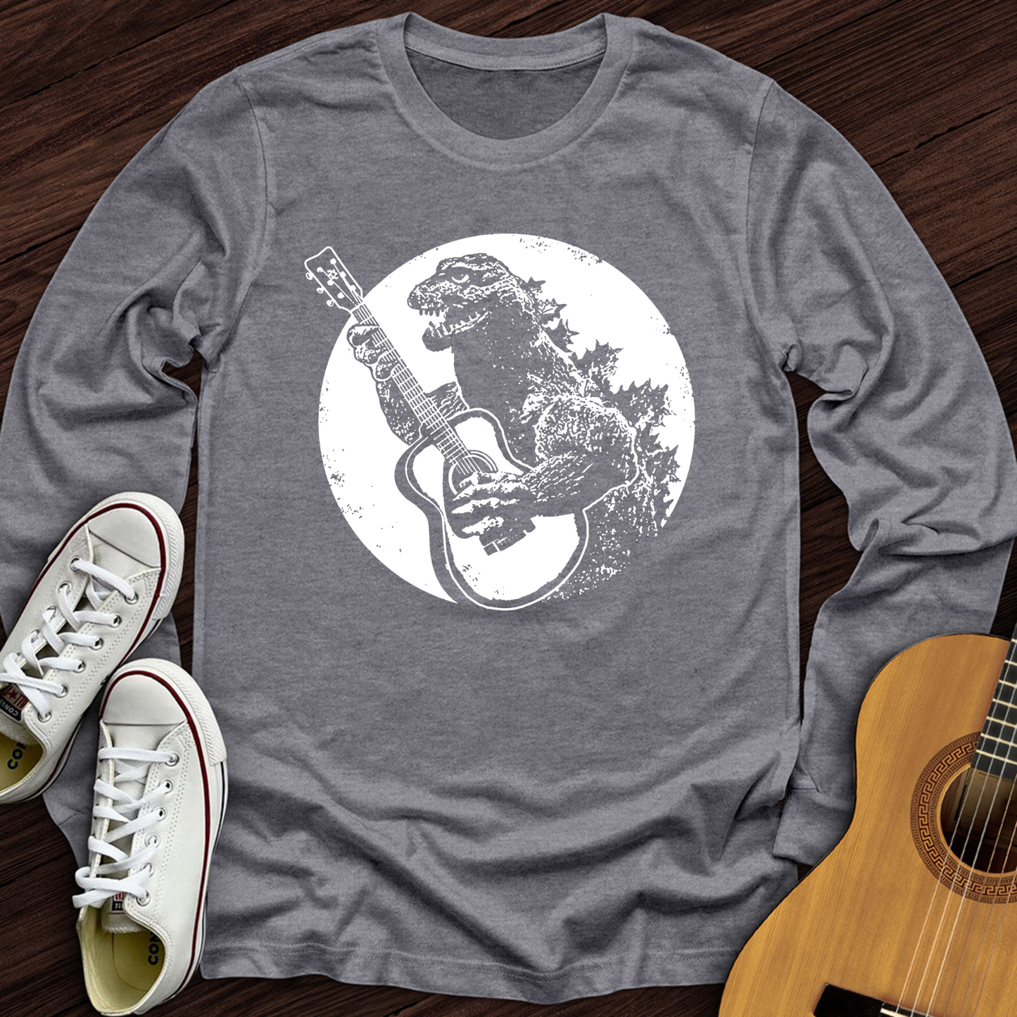Dinosaur Guitar Long Sleeve