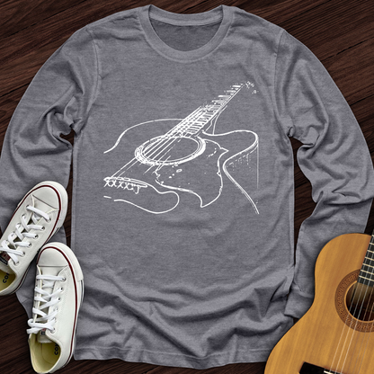 Guitar Sketch Long Sleeve