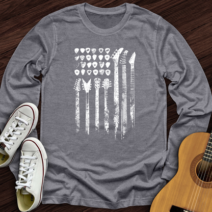 Guitar Flag Long Sleeve