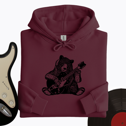 Guitar Bear Hoodie