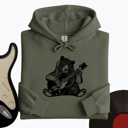 Guitar Bear Hoodie