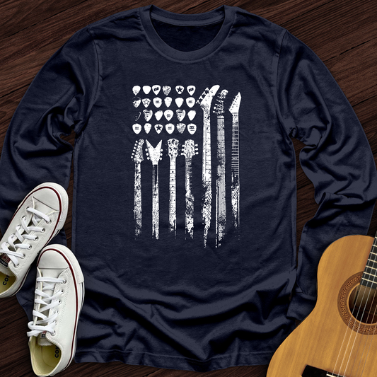 Guitar Flag Long Sleeve