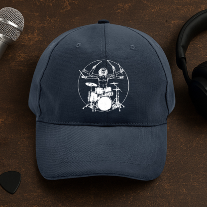 Vitruvian Drummer Cap