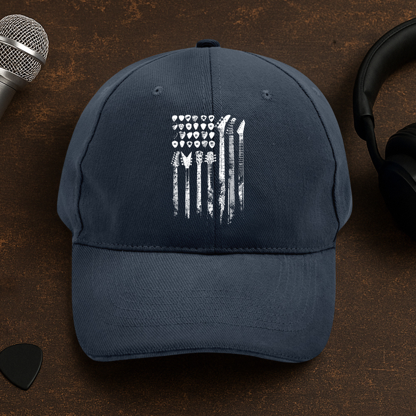 Guitar Flag Cap