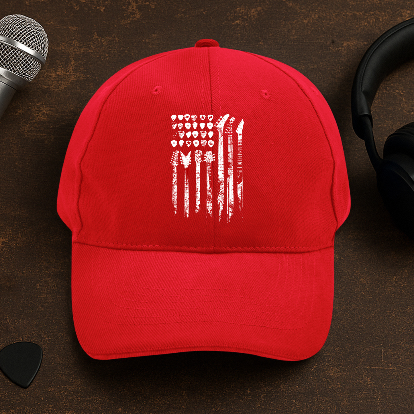 Guitar Flag Cap