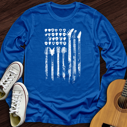 Guitar Flag Long Sleeve