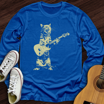 Cat Guitar Long Sleeve