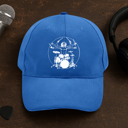 Vitruvian Drummer Cap