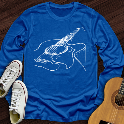 Guitar Sketch Long Sleeve